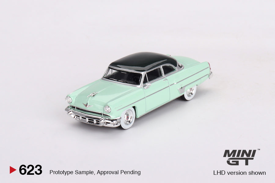 MINI GT #623 1/64 "Lincoln Capri 1954 Parklane Green / Bloomfield Green " (LHD)