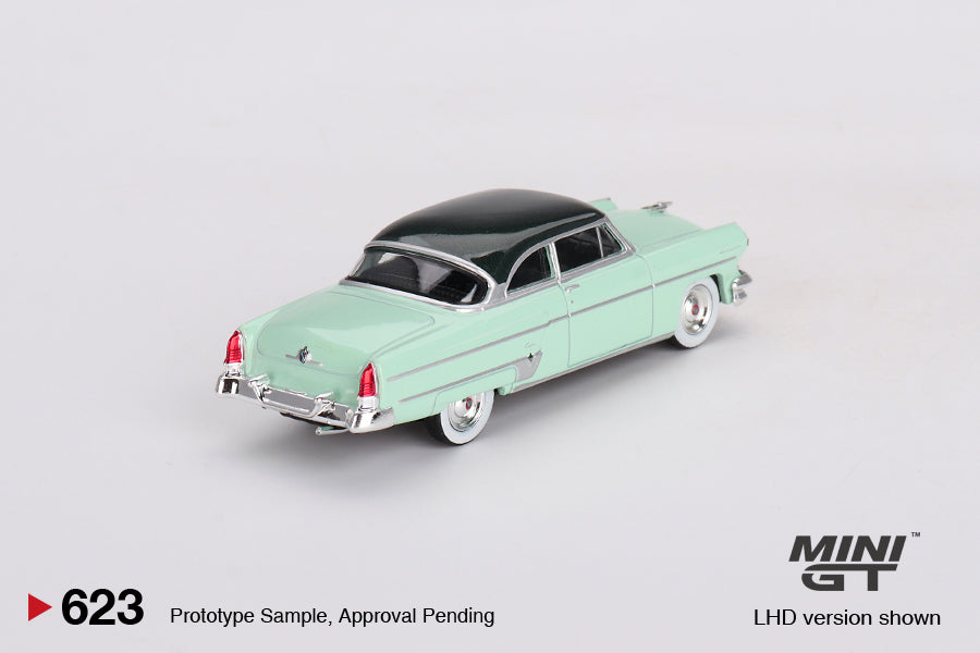 MINI GT #623 1/64 "Lincoln Capri 1954 Parklane Green / Bloomfield Green " (LHD)