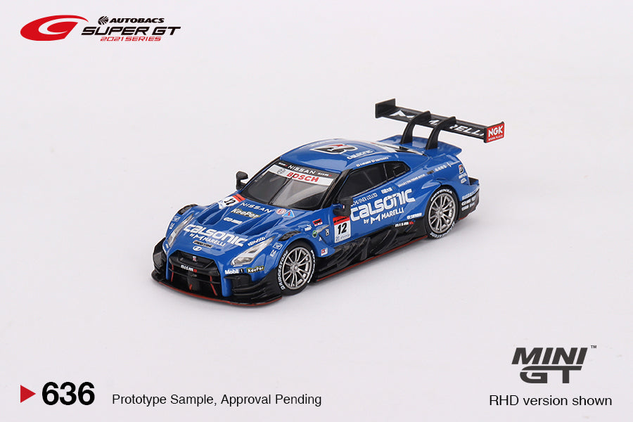 * PRE ORDER * MINI GT #636 1/64 "Nissan GT-R Nismo GT500 #12 Team Impul 2021 SUPER GT SERIES ( RHD ) " Japan Exclusive"