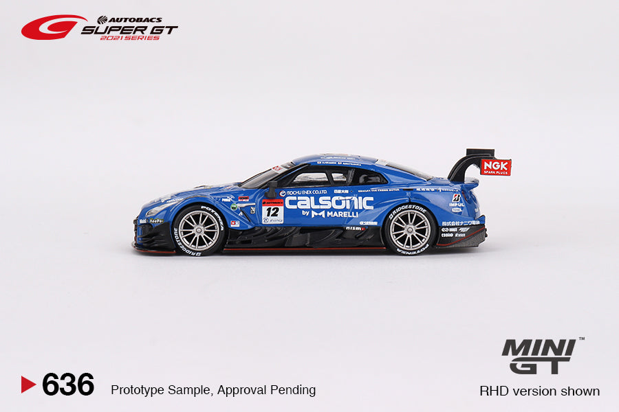 * PRE ORDER * MINI GT #636 1/64 "Nissan GT-R Nismo GT500 #12 Team Impul 2021 SUPER GT SERIES ( RHD ) " Japan Exclusive"