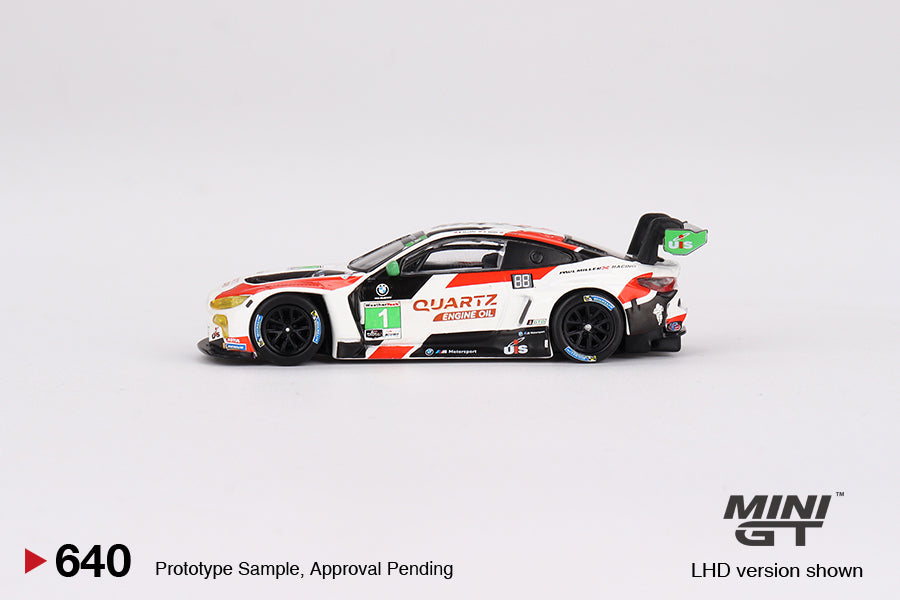 * PRE ORDER * MINI GT #640 1/64 BMW M4 GT3 #1 Paul Miller Racing IMSA 2023 Sebring 12 Hrs. GTD Winner (LHD)