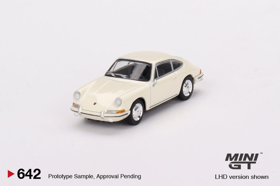* PRE ORDER * MINI GT #642 1/64 Porsche 901 1963 Ivory (LHD)