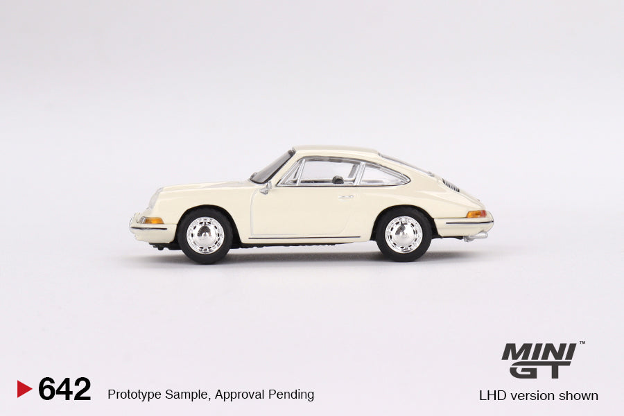 * PRE ORDER * MINI GT #642 1/64 Porsche 901 1963 Ivory (LHD)