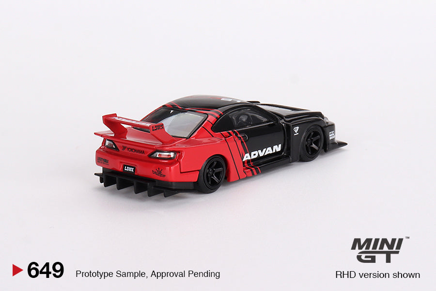 * PRE ORDER * MINI GT #649 1/64 Nissan LB-Super Silhouette S15 SILVIA ADVAN (RHD)