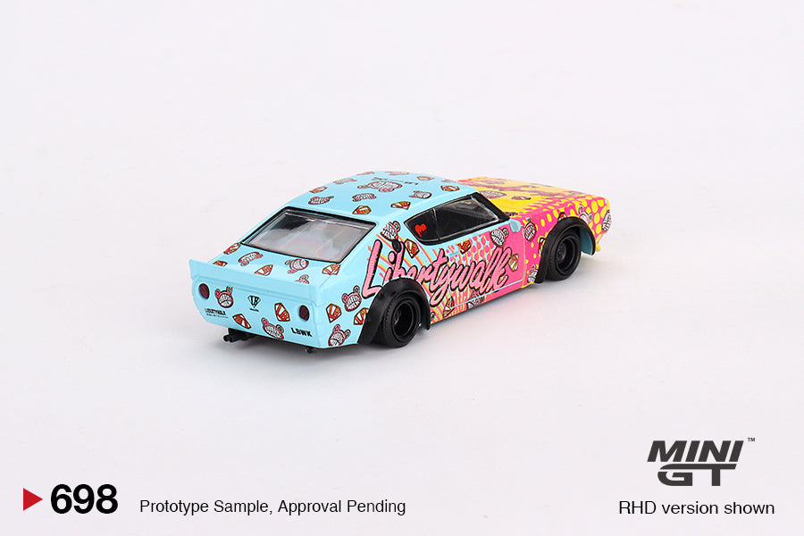 MINI GT #698 1/64 Nissan Skyline Kenmeri Liberty Walk LBWK KUMA ( RHD ) * RECALLED VERSION *