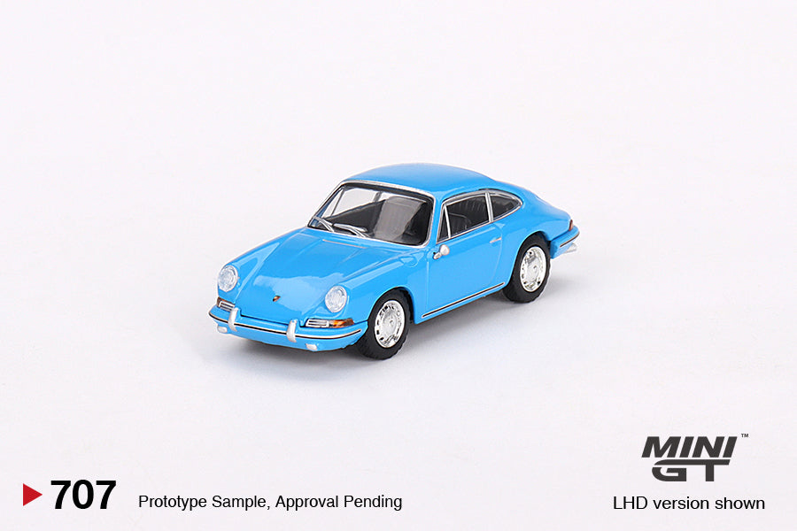 MINI GT #707 1/64 Porsche 901 1963 'Quickblau' (LHD)