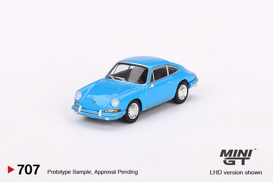 MINI GT #707 1/64 Porsche 901 1963 'Quickblau' (LHD)