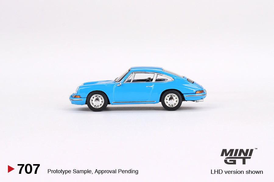 MINI GT #707 1/64 Porsche 901 1963 'Quickblau' (LHD)