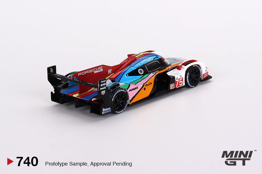 MINI GT #740 1/64 "Porsche 963 #75 Porsche Penske Motorsport 2023 24 Hrs of Le Mans"
