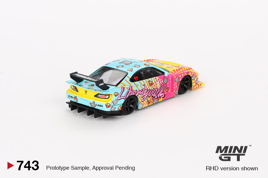 MINI GT #743 1/64 Nissan LB-Super Silhouette S15 SILVIA LB KUMA (RHD) BLISTER PACK VER.