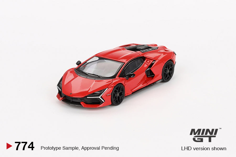 * PRE ORDER * MINI GT #774 1/64 Lamborghini Revuelto Arancio Dac Lucido (RHD)
