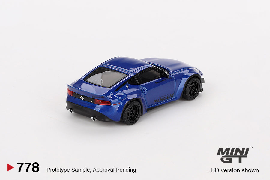 MINI GT #778 1/64 Nissan Z Pandem Seiran Blue (RHD)