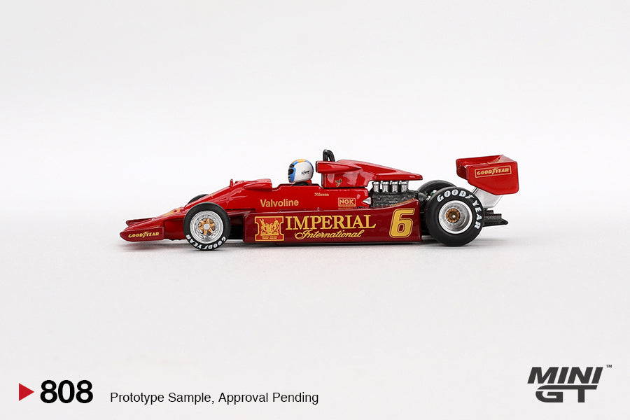 * PRE ORDER * MINI GT #808 1/64 Lotus 78 #3 Gunnar Nilsson 1977 Japanese GP