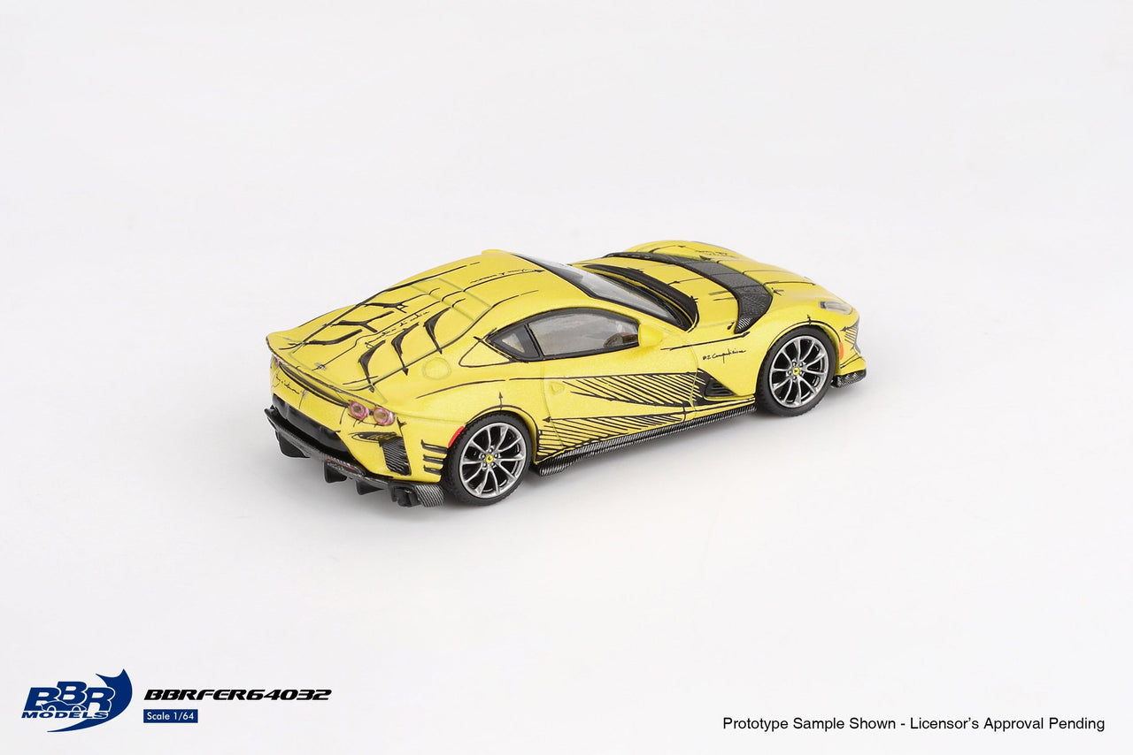 BBR MODELS 1/64 Ferrari 812 Competizione Tailor Made BBRFER64032
