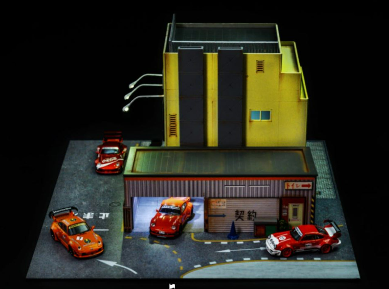 Magic City 1/64 RWB Roppongi Annual Gathering, Contract Office & Tenkaippin Ramen Shop Diorama 110032