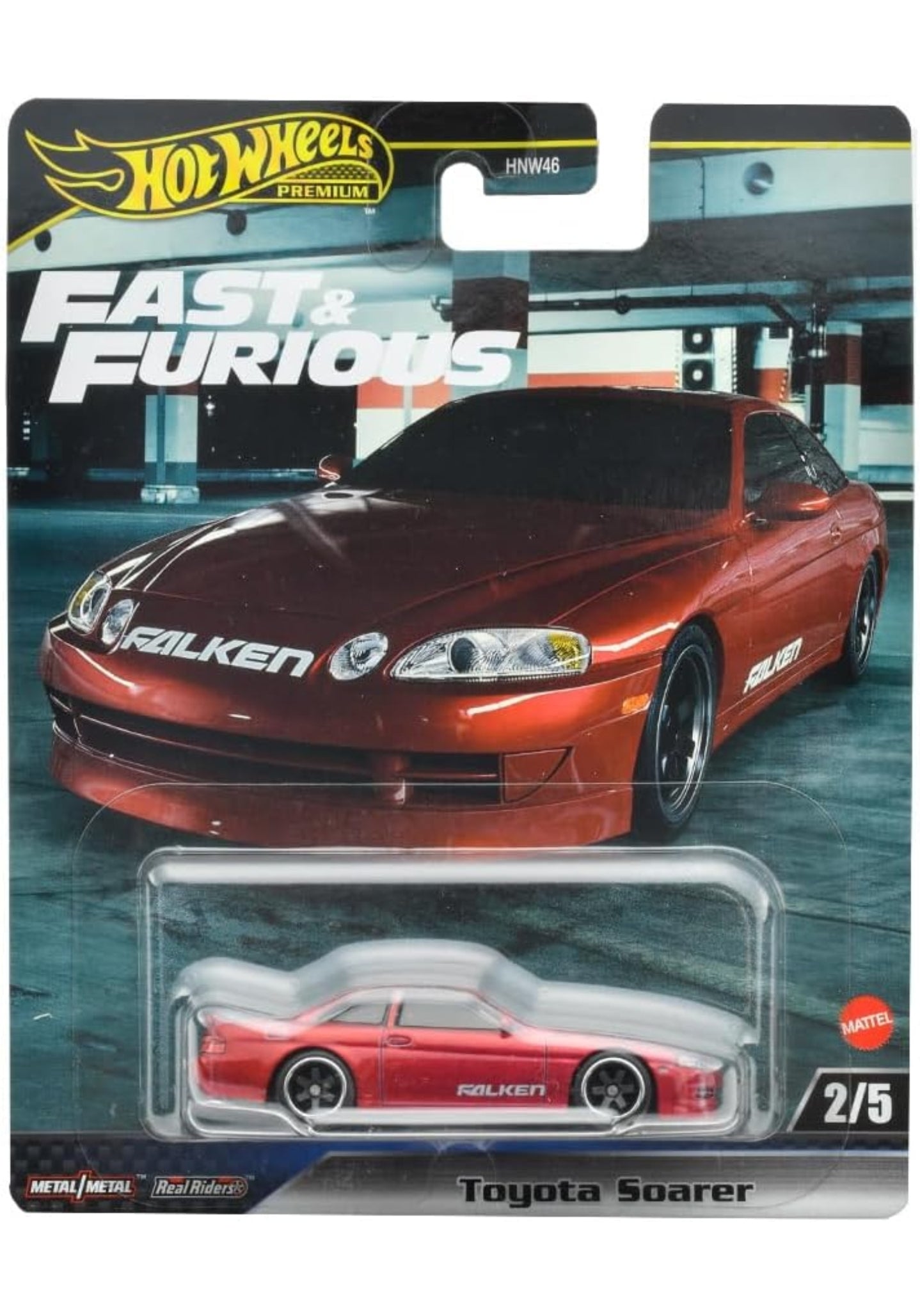 Hot Wheels HRT95 Fast and Furious - 1991 Toyota Soarer (Z30)