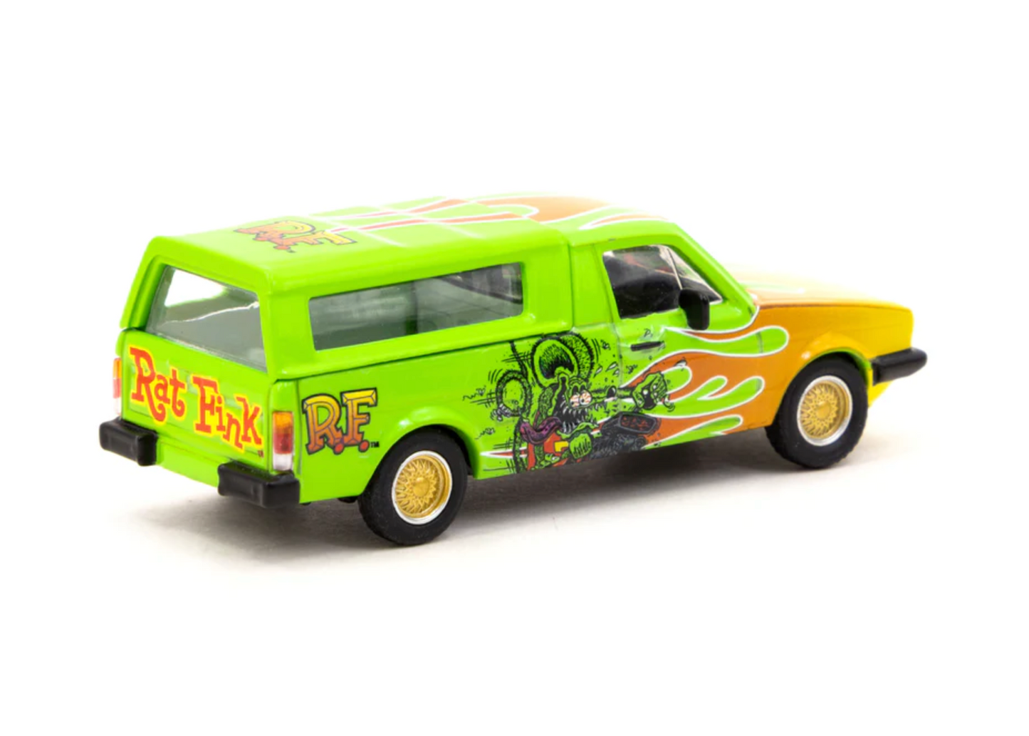 Schuco X Tarmac Works 1/64 Volkswagen Caddy - Rat Fink - COLLAB64