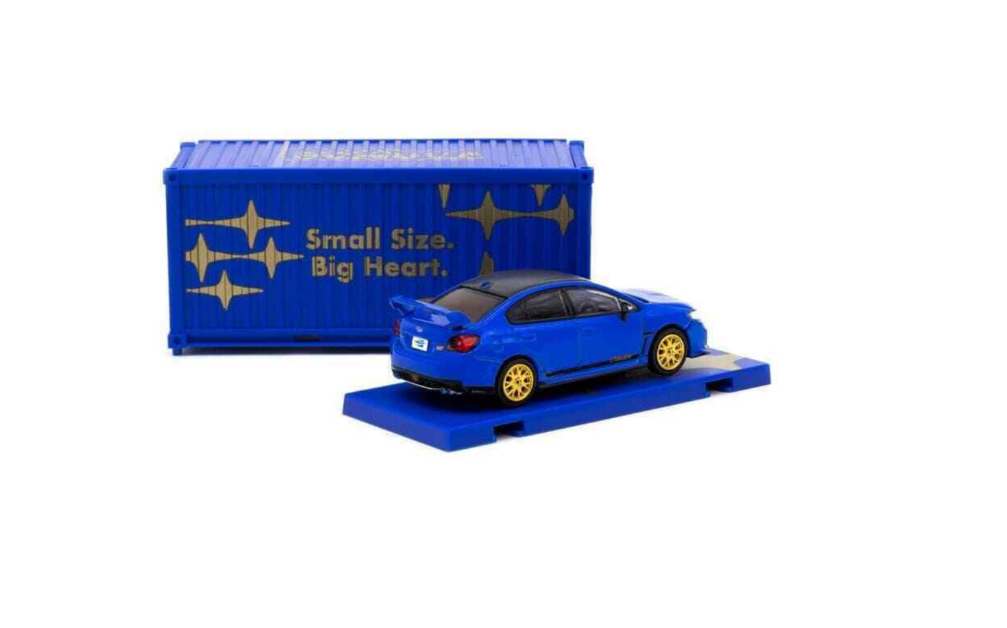 Tarmac Works 1/64 Subaru WRX STI EJ20 Final Edition with Container