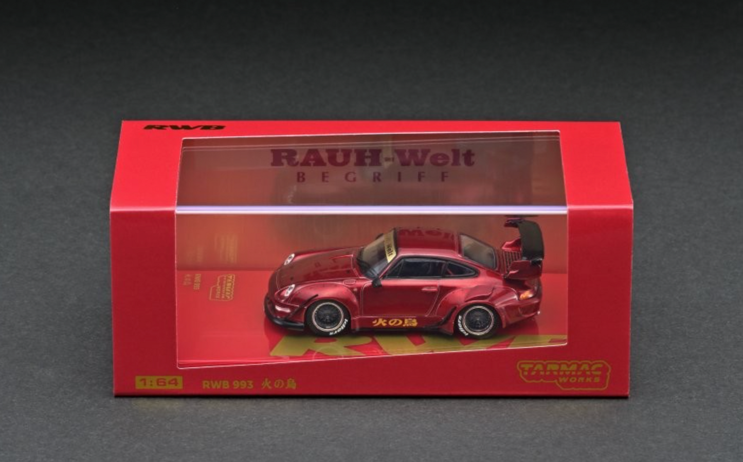 Tarmac Works 1/64 RWB 993 Hinotori 火の鳥 Singapore Exclusive