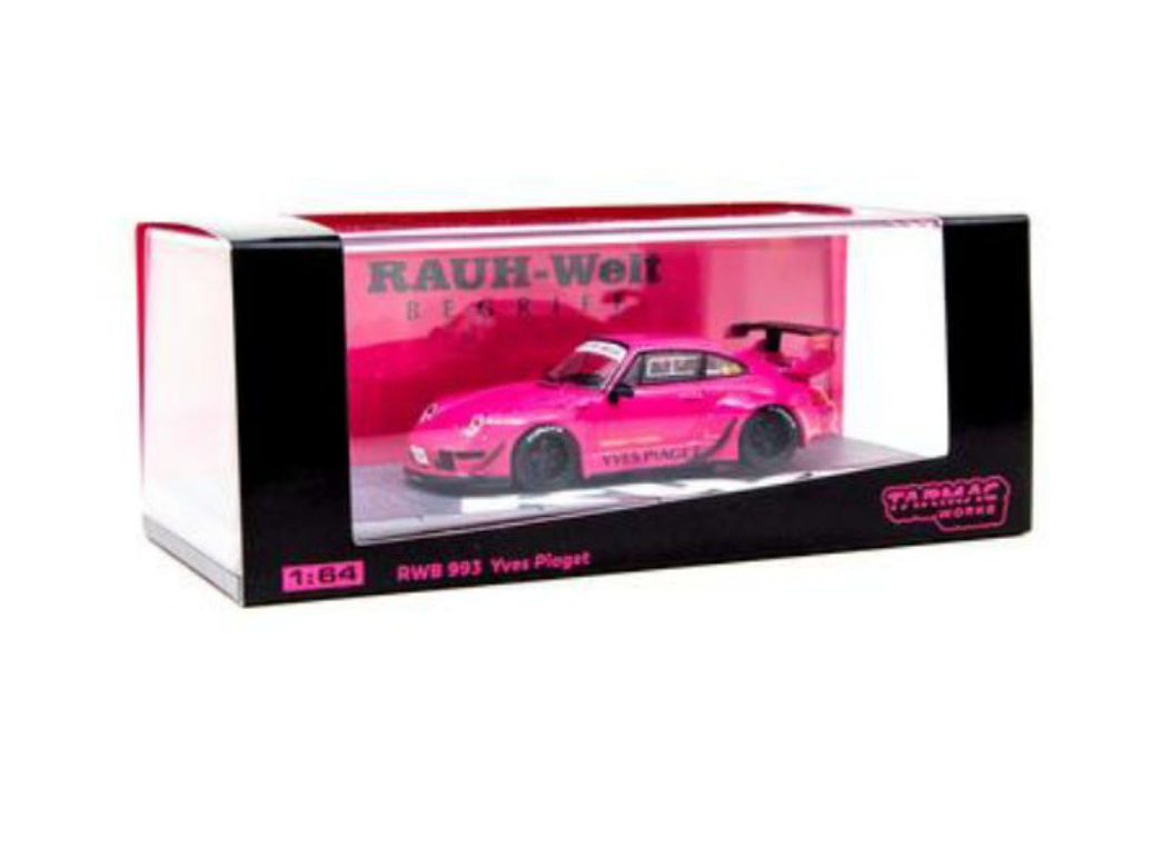 Tarmac Works 1/64 RWB 993 Yves Piaget - Black Wheel Variant China Exclusive