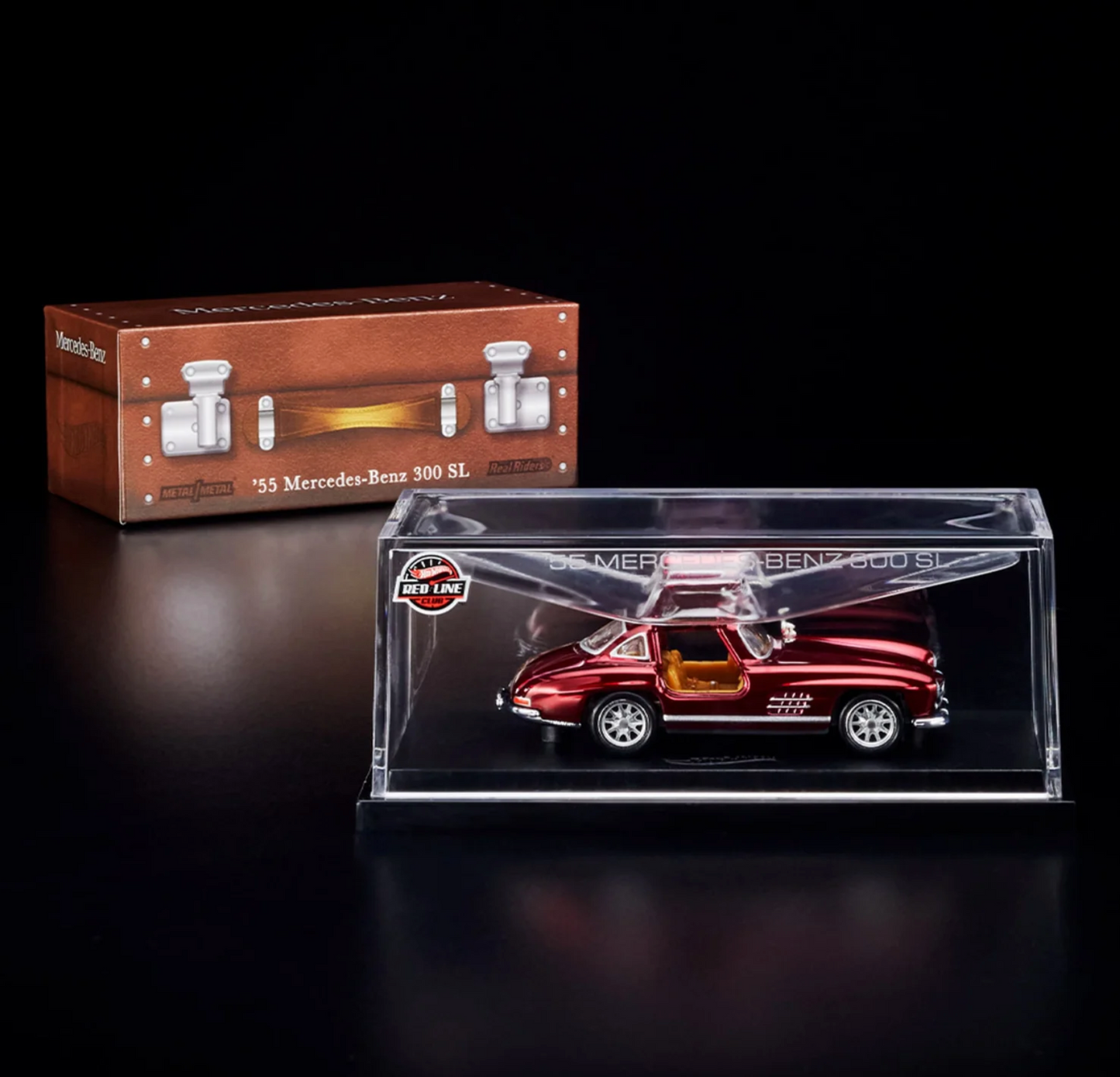 Hot Wheels® RLC™ 1955 Mercedes-Benz 300 SL - "Oxblood"