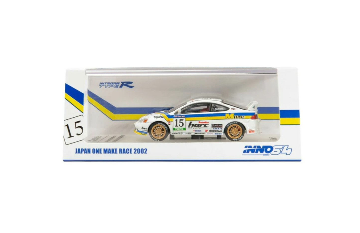 INNO 64 HONDA INTEGRA TYPE-R DC5 #15 M-LINE JAPAN ONE MAKE RACE 2002