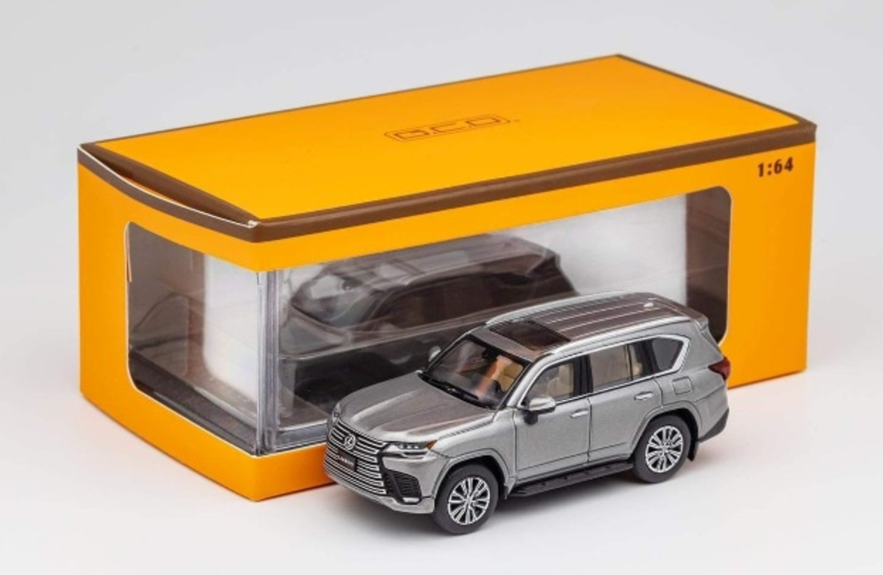 G.C.D 1/64 2021 Lexus LX 600 GREY LHD #244
