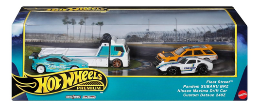 HOT WHEELS PREMIUM GREDDY DRIFT THEME BOX SET