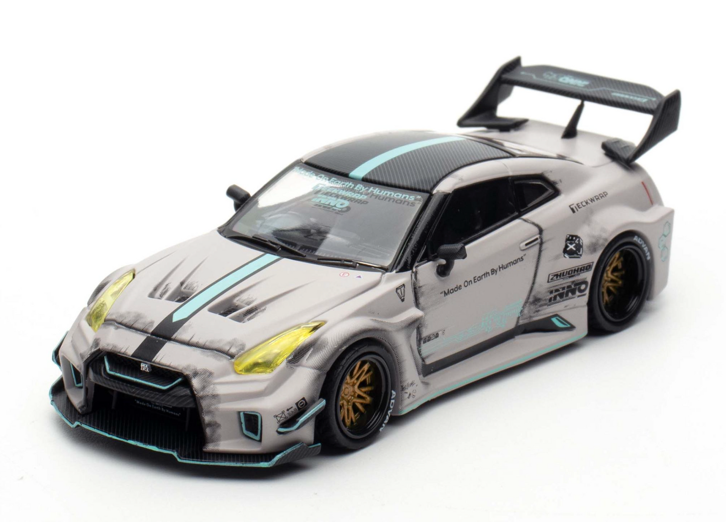 INNO 64 NISSAN GT-R (R35) Widebody "Zhuohao Liu x Inno64" Hobby Expo China 2025 Event Edition
