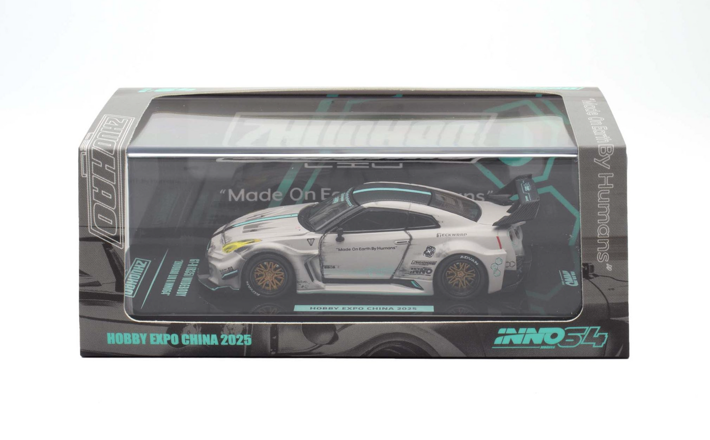 INNO 64 NISSAN GT-R (R35) Widebody "Zhuohao Liu x Inno64" Hobby Expo China 2025 Event Edition