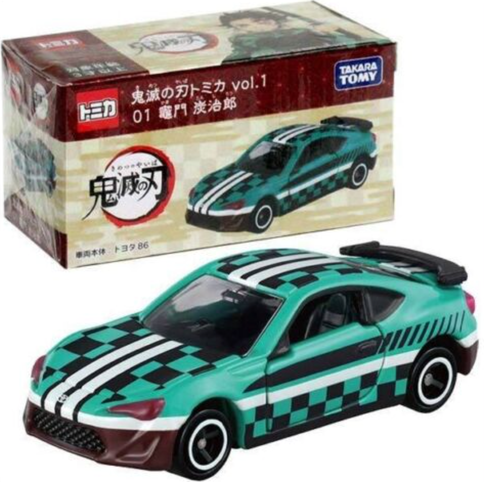 TOMICA Devil's Blade Vol.1 01 Tanjiro Kamado TOYOTA 86