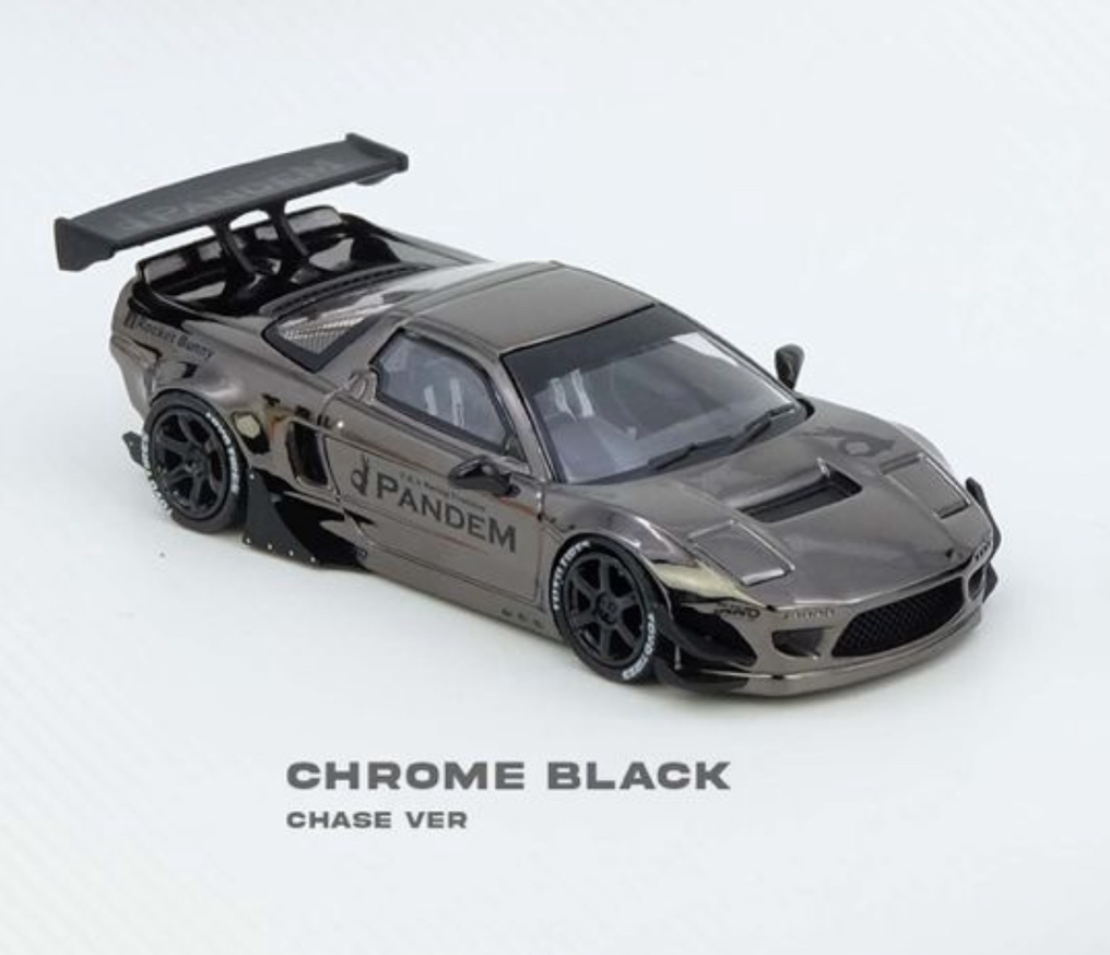 INNO 64 Honda NSX (NA1) “Pandem Rocket Bunny” Black CHROME IDE25 EVENT MODEL ** CHASE **