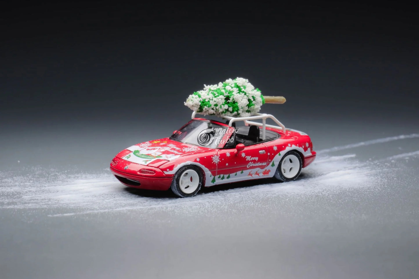 Micro Turbo 1/64 Custom MX5 Christmas Edition