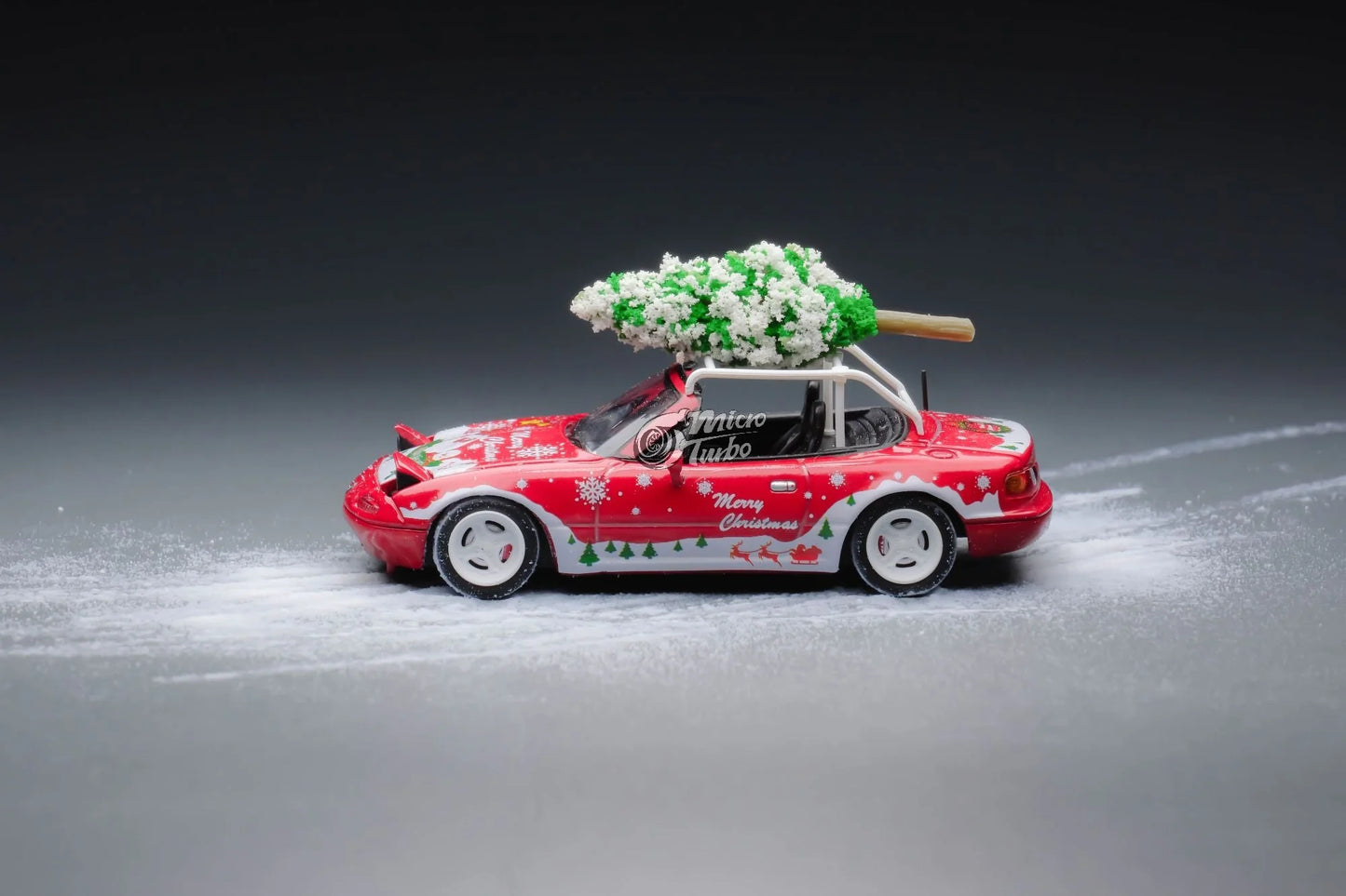 Micro Turbo 1/64 Custom MX5 Christmas Edition
