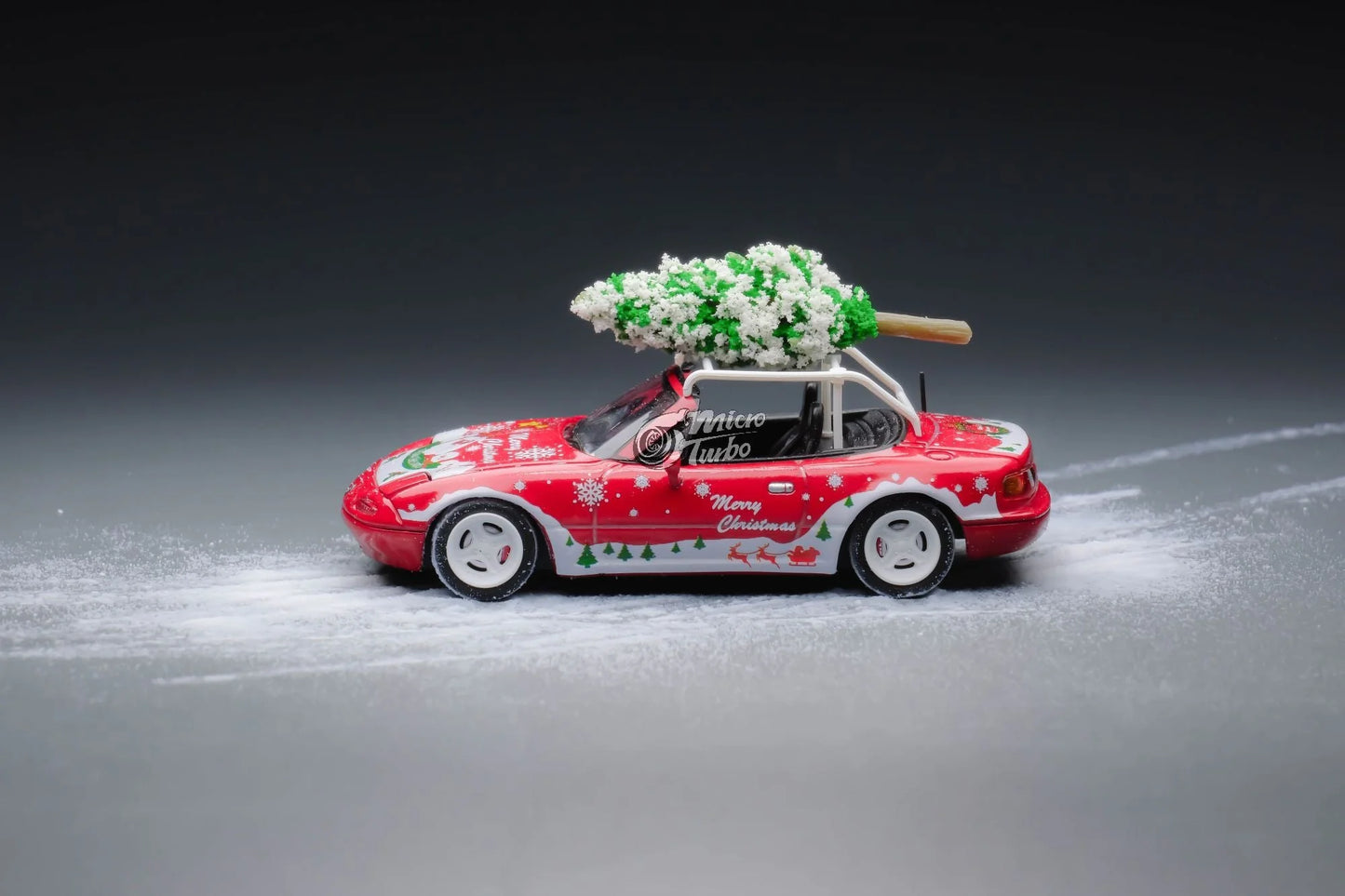 Micro Turbo 1/64 Custom MX5 Christmas Edition