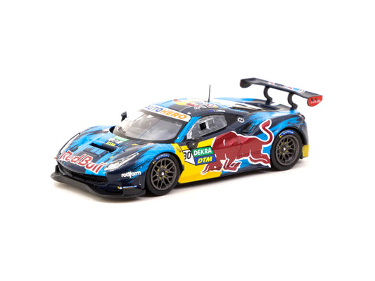 Tarmac Works X iXO Models 1/64 Ferrari 488 GT3 DTM 2021 Monza #30 Race 1 Winner - HOBBY64