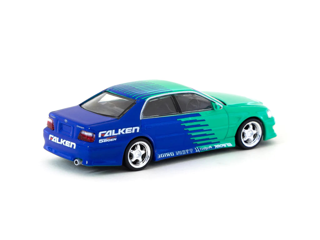 Tarmac Works 1/64 Toyota Chaser JZX100 FALKEN - GLOBAL 64