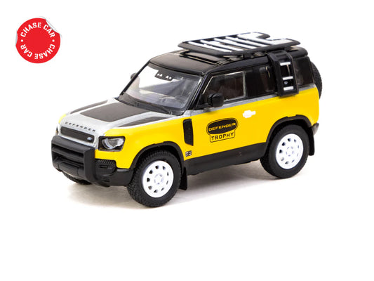Tarmac Works 1/64 Land Rover Defender 90 Trophy Edition - GLOBAL64 * CHASE *