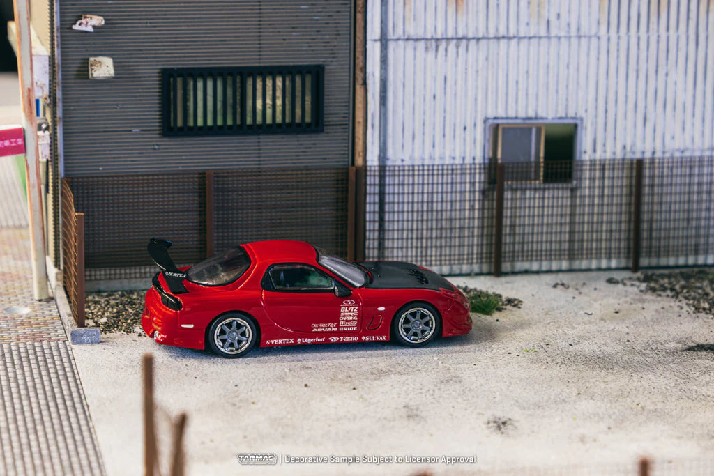 Tarmac Works 1/64 VERTEX Mazda RX-7 FD3S Red - GLOBAL 64