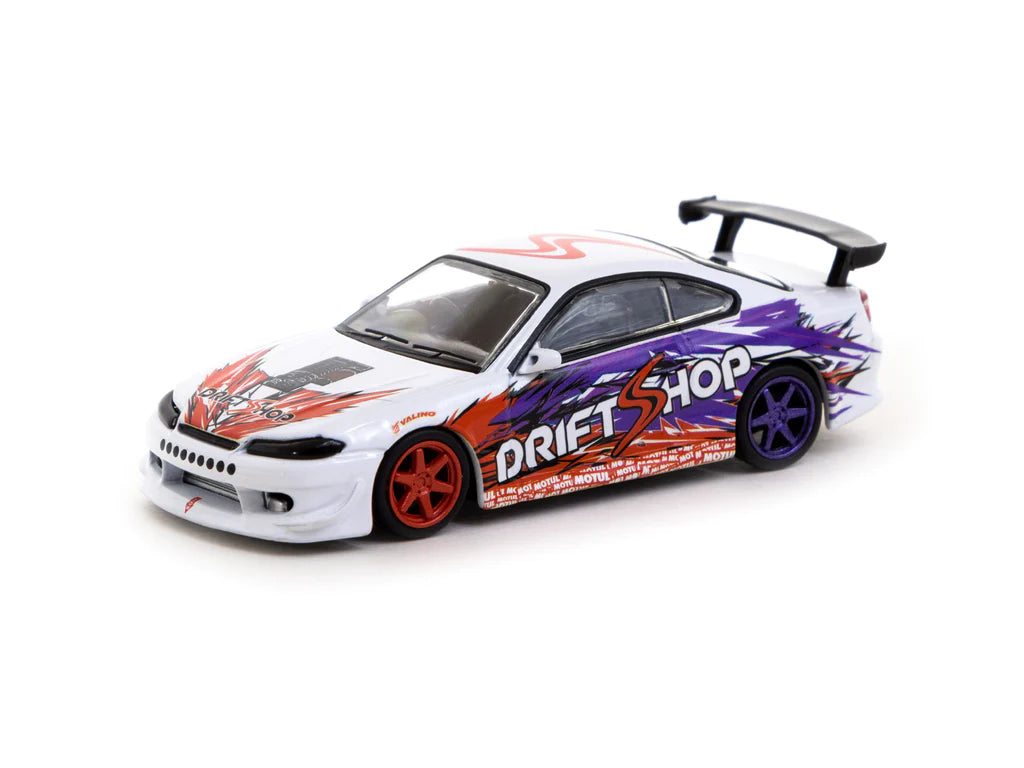 Tarmac Works 1/64 VERTEX Nissan Silvia S15 DriftShop European Drift Championship - Driftshop Special Edition - GLOBAL64
