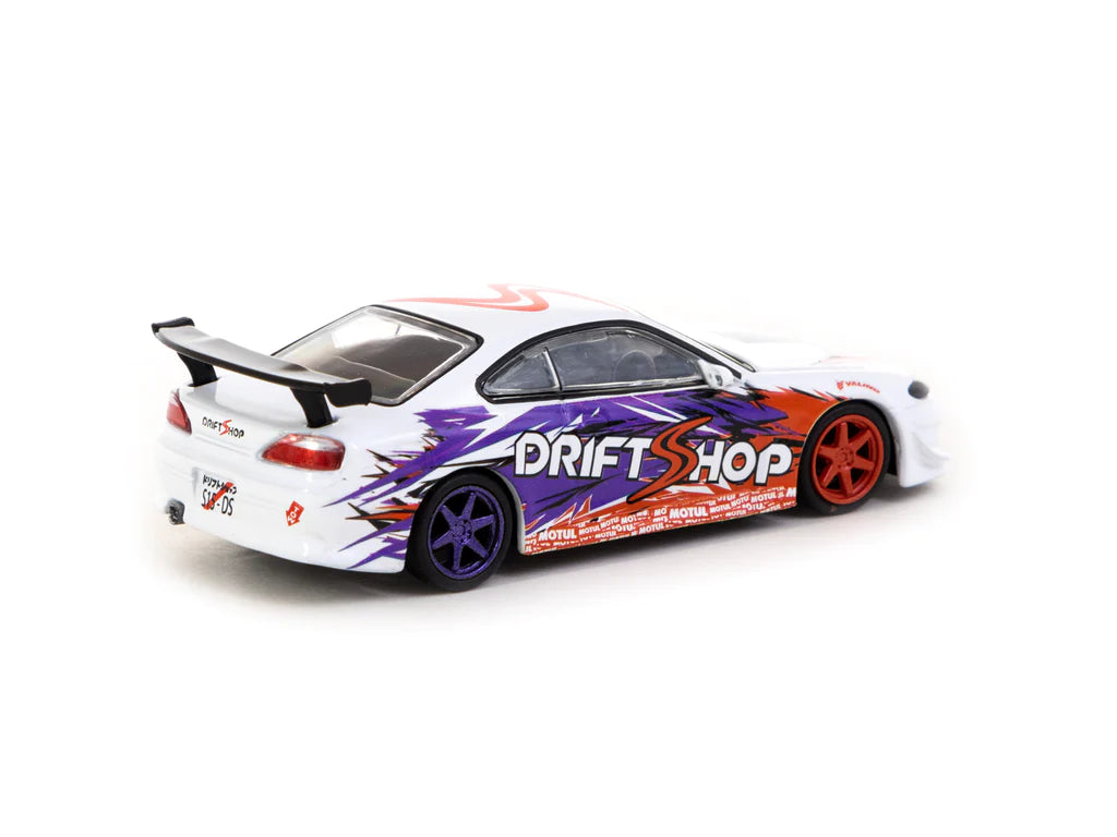 Tarmac Works 1/64 VERTEX Nissan Silvia S15 DriftShop European Drift Championship - Driftshop Special Edition - GLOBAL64
