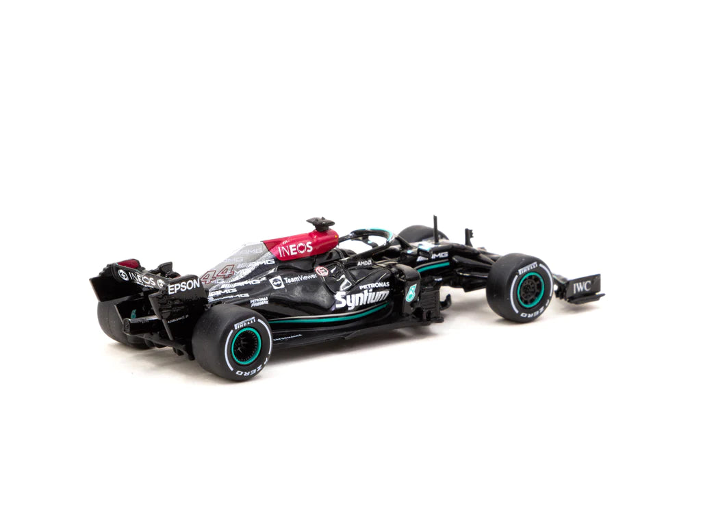Tarmac Works 1/64 Mercedes-AMG F1 W12 E Performance São Paulo Grand Prix 2021 Winner Lewis Hamilton #44 - GLOBAL64