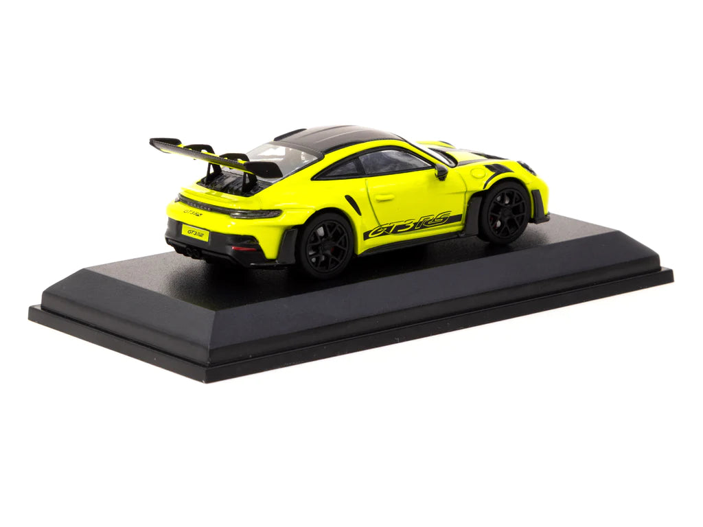 Minichamps X Tarmac Works 1/64 Porsche 911 GT3 RS Acid Green - COLLAB64