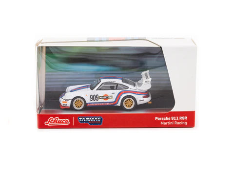Schuco X Tarmac Works 1/64 Porsche 911 RSR Martini Racing - COLLAB64