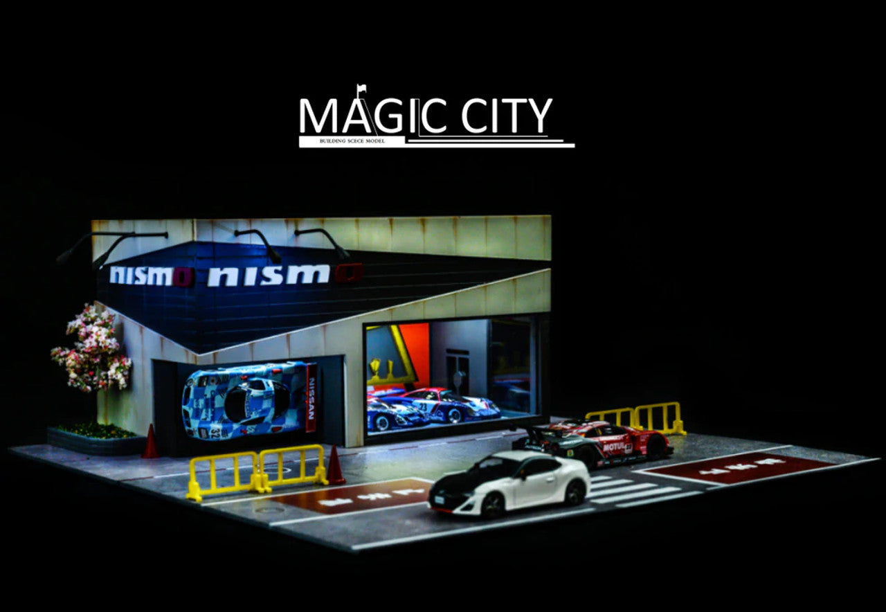 Magic City 1/64Nissan Nismo Theme Showroom Diorama 110029