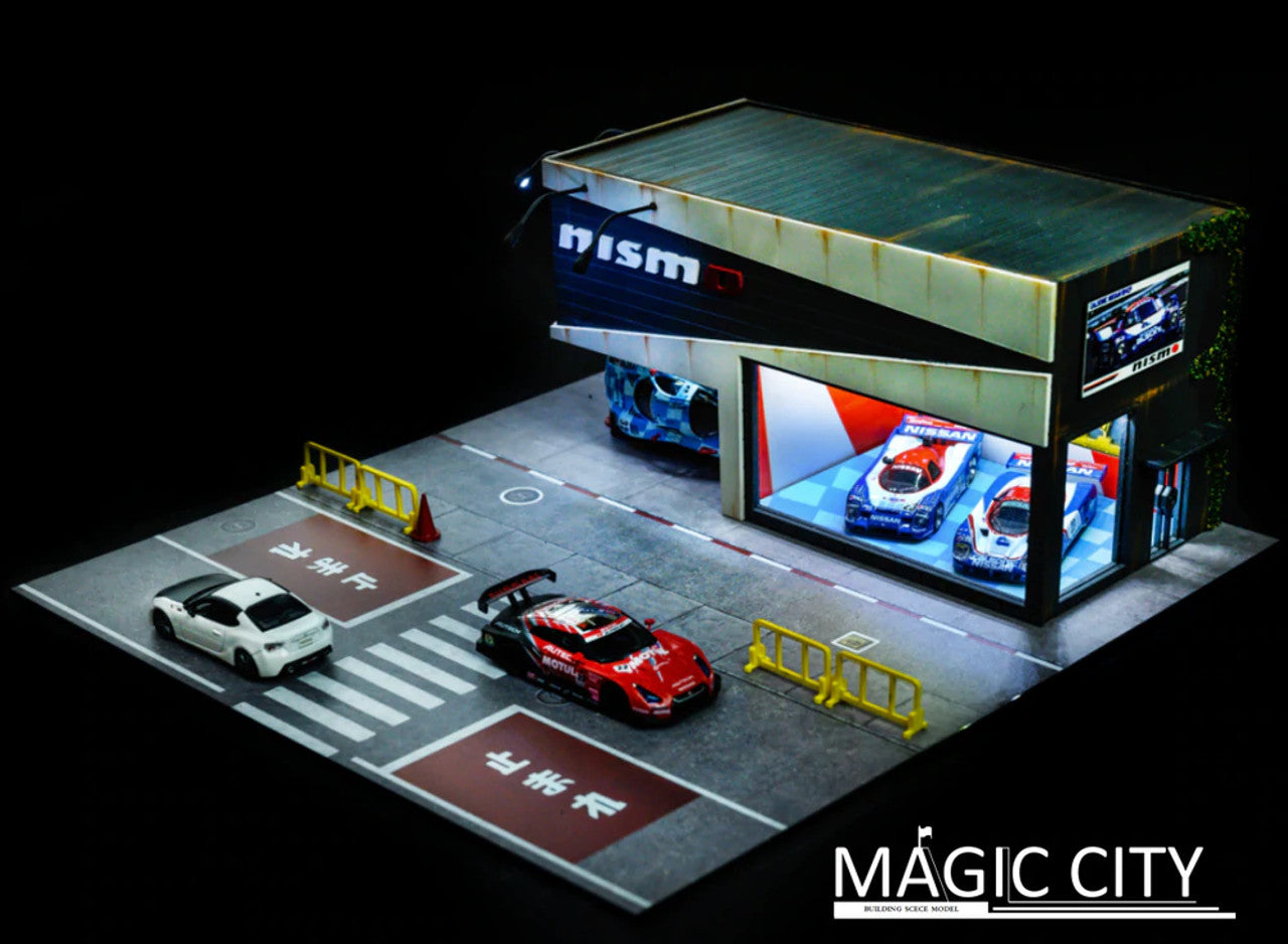 Magic City 1/64Nissan Nismo Theme Showroom Diorama 110029