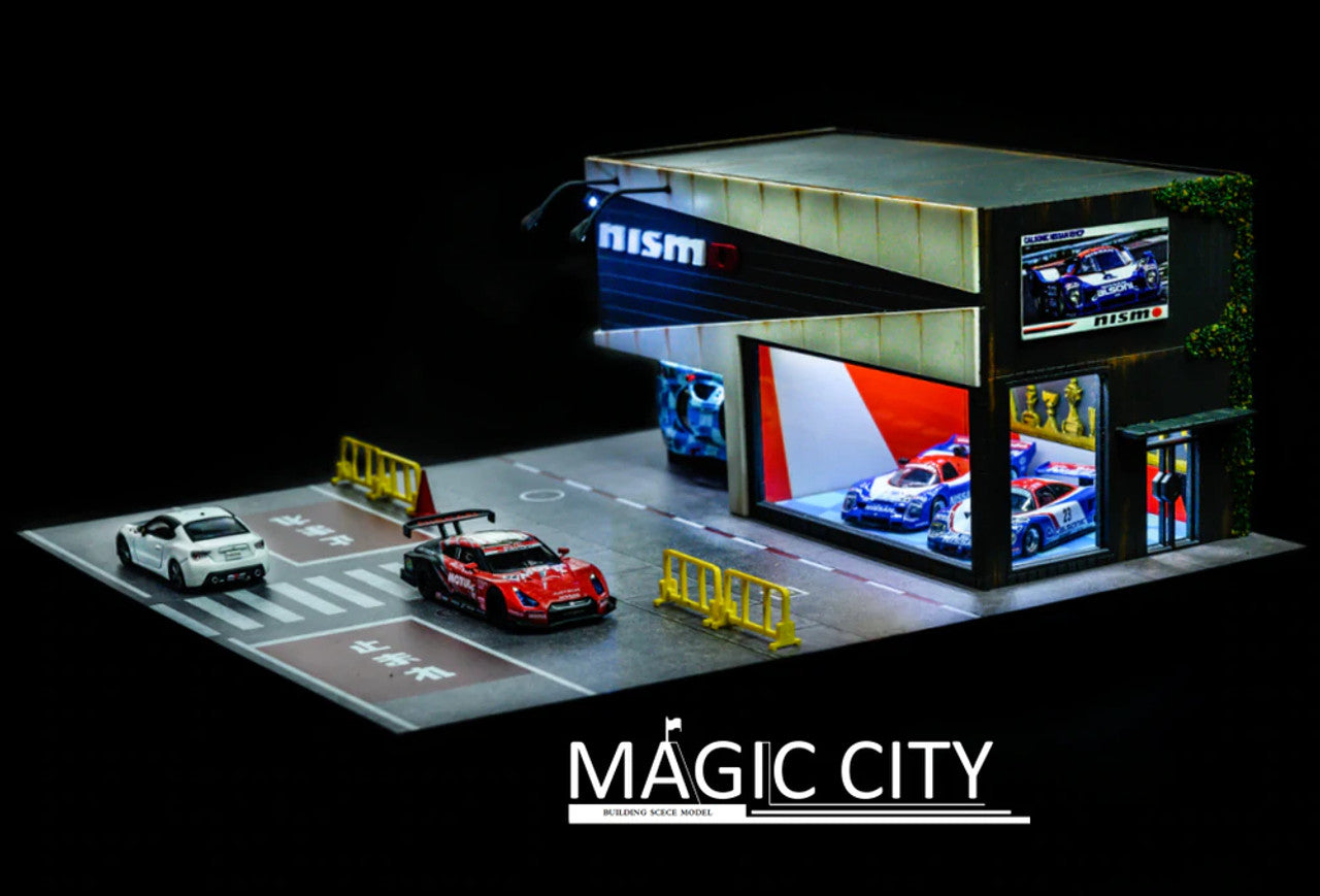 Magic City 1/64Nissan Nismo Theme Showroom Diorama 110029