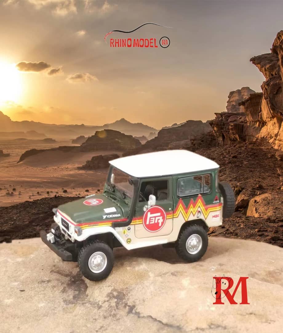 Rhino Model RM 1/64 Diecast Model Land Cruiser FJ40 (J40/LC40) Off-Road Version