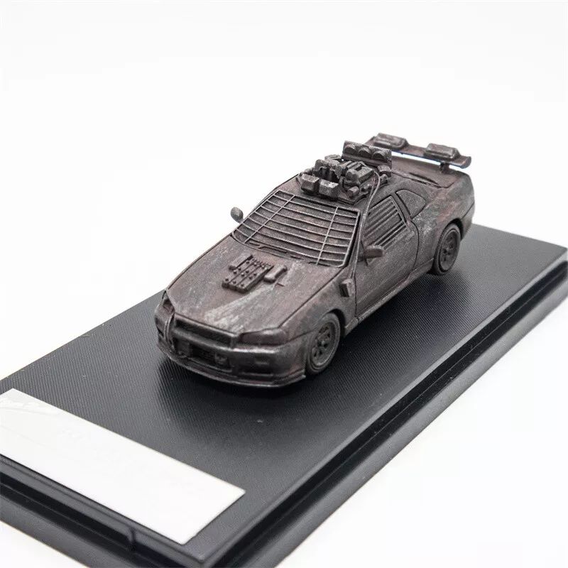 STANCE HUNTERS 1/64 NISSAN GT-R R34 MAD MAX EDITION