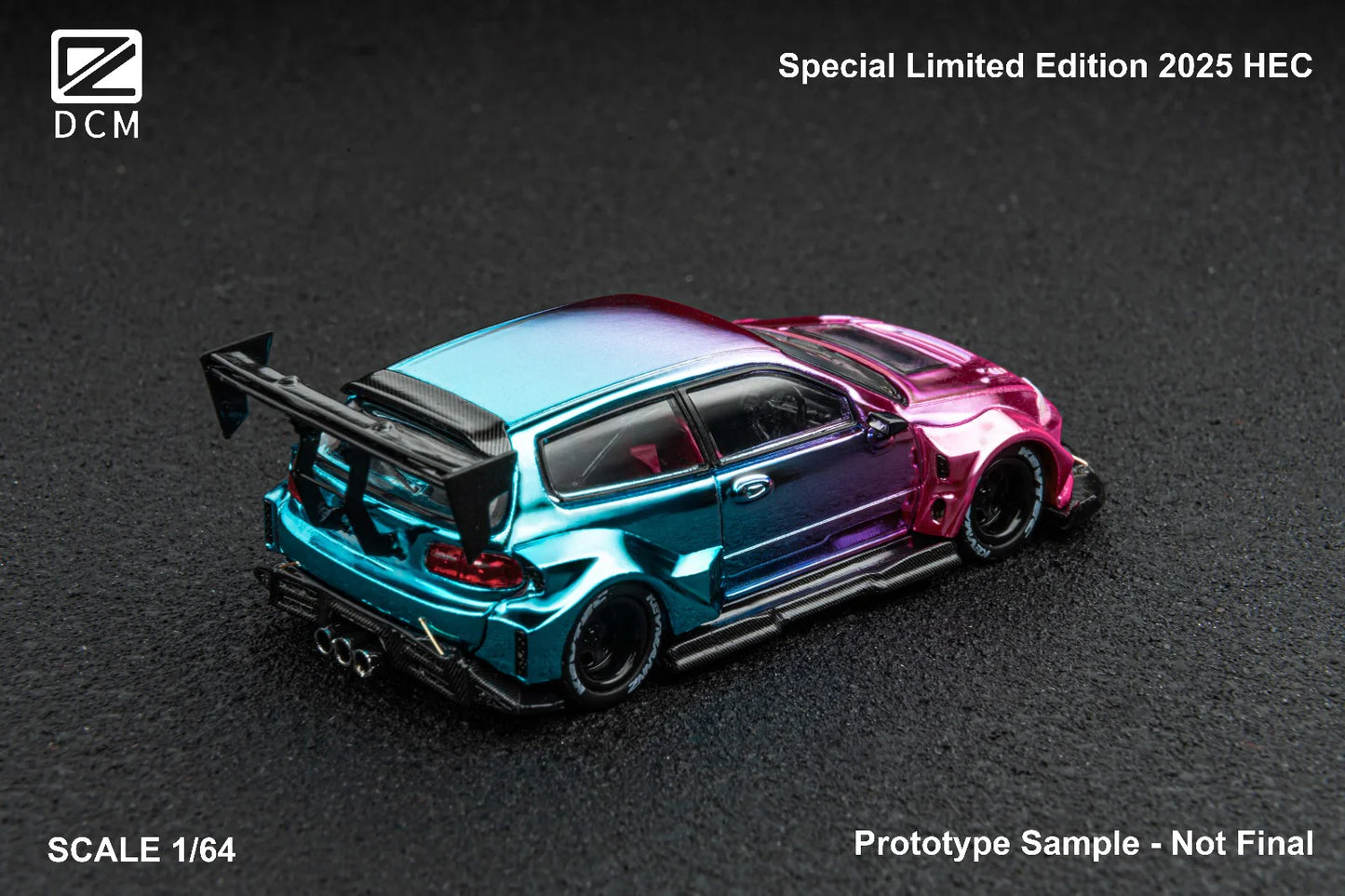 DCM Kevmannz 1996 Honda Civic EG6 Hatchback Wide Body (Dazzling Color) Hobby Expo China 2025